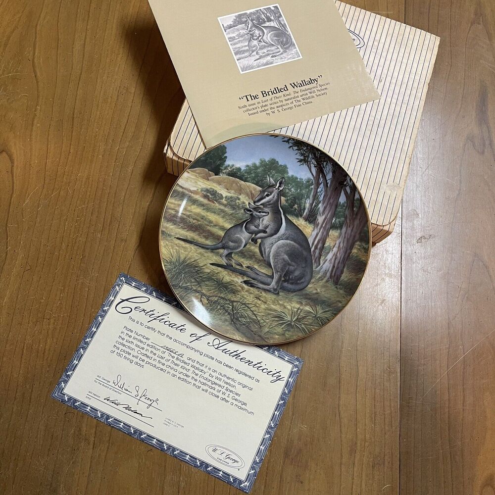 The Bridled Wallaby By Will Nelson Sixth in Last of Their Kind Bradex Plate‎